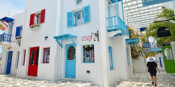 【泰國景點介紹】泰國必去景點～超好拍照的華欣聖托里尼遊樂園Santorini Park